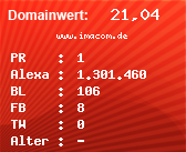Domainbewertung - Domain www.imacom.de bei Domainwert24.net