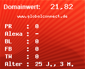 Domainbewertung - Domain www.globalconnect.de bei Domainwert24.net