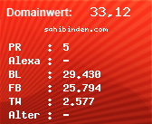 Domainbewertung - Domain sahibinden.com bei Domainwert24.net