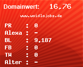 Domainbewertung - Domain www.waidlajobs.de bei Domainwert24.net