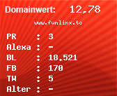 Domainbewertung - Domain www.funlinx.to bei Domainwert24.net