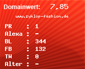 Domainbewertung - Domain www.zyklop-fashion.de bei Domainwert24.net