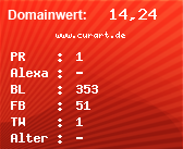 Domainbewertung - Domain www.curart.de bei Domainwert24.net