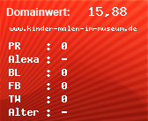Domainbewertung - Domain www.kinder-malen-im-museum.de bei Domainwert24.net
