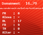 Domainbewertung - Domain www.osnabrueck-selbstverteidigung.de bei Domainwert24.net