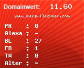 Domainbewertung - Domain www.joerg-fleckner.com bei Domainwert24.net