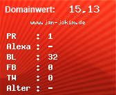 Domainbewertung - Domain www.jan-jokim.de bei Domainwert24.net