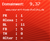 Domainbewertung - Domain www.new-art-hospitality.de bei Domainwert24.net
