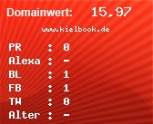 Domainbewertung - Domain www.kielbook.de bei Domainwert24.net