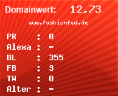 Domainbewertung - Domain www.fashionfwd.de bei Domainwert24.net