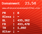 Domainbewertung - Domain www.shipyourenemiesglitter.com bei Domainwert24.net