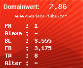 Domainbewertung - Domain www.onepiece-tube.com bei Domainwert24.net