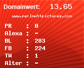 Domainbewertung - Domain www.perlmuttpictures.com bei Domainwert24.net