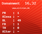 Domainbewertung - Domain www.scivias.de bei Domainwert24.net