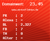 Domainbewertung - Domain www.spaceflakes.de bei Domainwert24.net