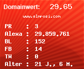 Domainbewertung - Domain www.almrosi.com bei Domainwert24.net