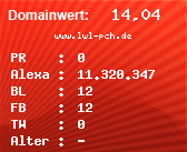 Domainbewertung - Domain www.lwl-pch.de bei Domainwert24.net