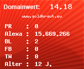 Domainbewertung - Domain www.goldkraut.eu bei Domainwert24.net