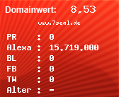 Domainbewertung - Domain www.7seal.de bei Domainwert24.net