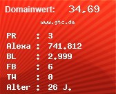 Domainbewertung - Domain www.gtc.de bei Domainwert24.net