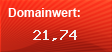 Domainbewertung - Domain klamm.de bei Domainwert24.net