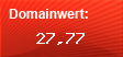 Domainbewertung - Domain deutschland.de bei Domainwert24.net