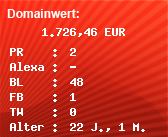 Domainbewertung - Domain www.wfo.com bei Domainwert24.net