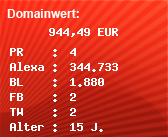 Domainbewertung - Domain en.q-set.de bei Domainwert24.net