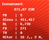 Domainbewertung - Domain q-set.de bei Domainwert24.net