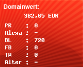 Domainbewertung - Domain www.windeleimer24.com bei Domainwert24.net