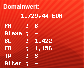 Domainbewertung - Domain muenster.de bei Domainwert24.net