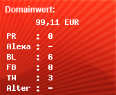 Domainbewertung - Domain www.i-lex.de bei Domainwert24.net