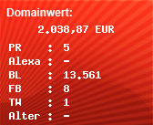 Domainbewertung - Domain www.dorma.de bei Domainwert24.net