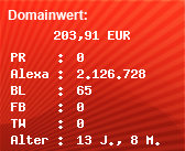 Domainbewertung - Domain getpublic.de bei Domainwert24.net