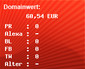 Domainbewertung - Domain www.red-energie.de bei Domainwert24.net