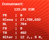 Domainbewertung - Domain gaspreise-2013.de bei Domainwert24.net