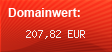 Domainbewertung - Domain www.k0.de bei Domainwert24.net