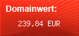 Domainbewertung - Domain www.fact-net.eu bei Domainwert24.net