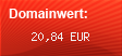 Domainbewertung - Domain www.pkw.eu.com bei Domainwert24.net