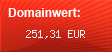 Domainbewertung - Domain www.compokern.com bei Domainwert24.net