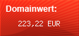 Domainbewertung - Domain www.mcnitro.eu bei Domainwert24.net