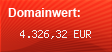 Domainbewertung - Domain nrw.de bei Domainwert24.net
