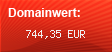 Domainbewertung - Domain www.rapidobject.com bei Domainwert24.net