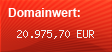 Domainbewertung - Domain www.wetter.com bei Domainwert24.net