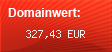 Domainbewertung - Domain www.livestreamticker.com bei Domainwert24.net