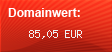 Domainbewertung - Domain www.eurofans.de bei Domainwert24.net